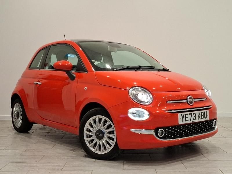 Orange Used 2023 Fiat 500 Hatchback | £11,998 (A bit pricey) - Image 1/4