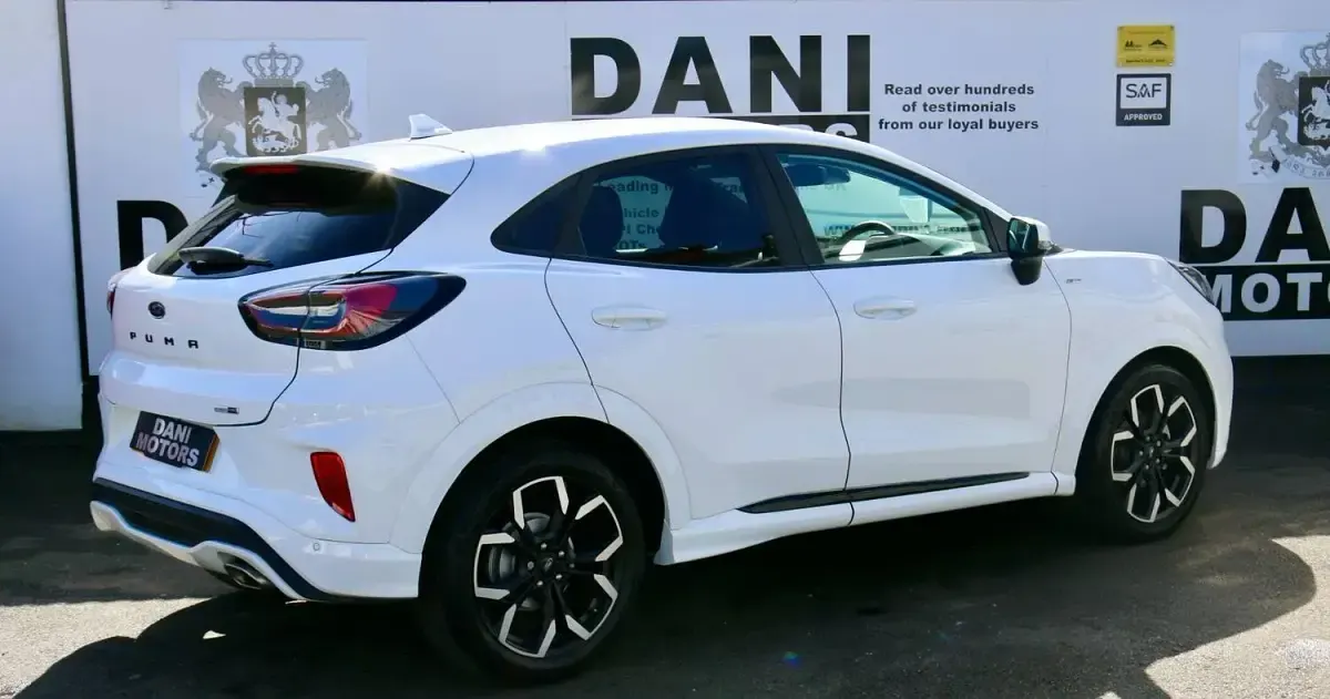 Used Ford Puma ST-Line X 125 HP (91 kW) 2022 White SUV