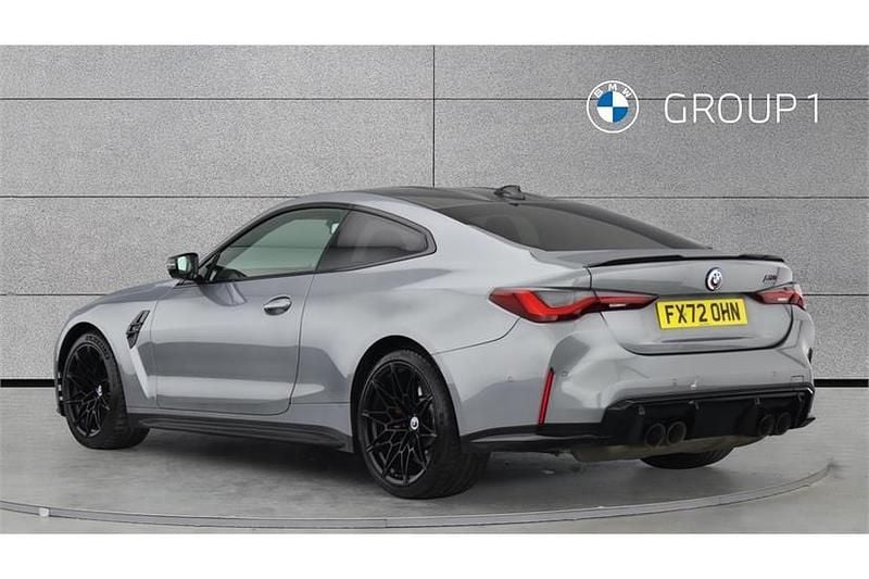 Begagnad BMW M4 Competition Edition 510 HK (375 kW) 2022 Grå Sportkupé