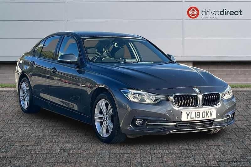 Metallic phytonic blue Used 2018 BMW 318 Sport Line Sedan | £9,850 (Super price) - Image 1/4