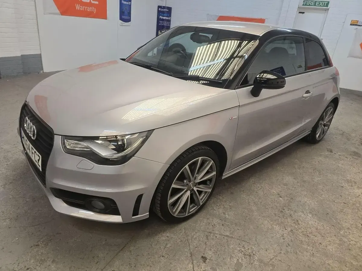 Used Audi A1 S-Line 120 HP (88 kW) 2014 Silver Hatchback