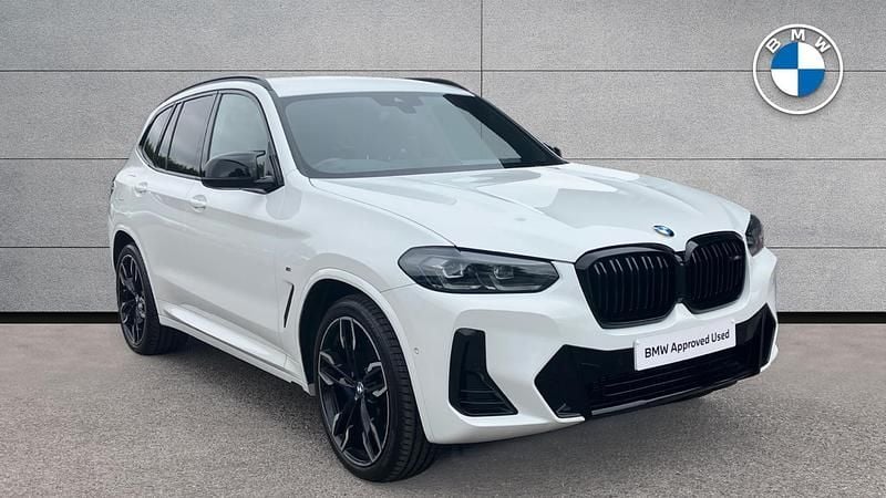 White Used 2022 BMW X3 M Sport SUV | £46,205 (A bit pricey) - Image 1/4