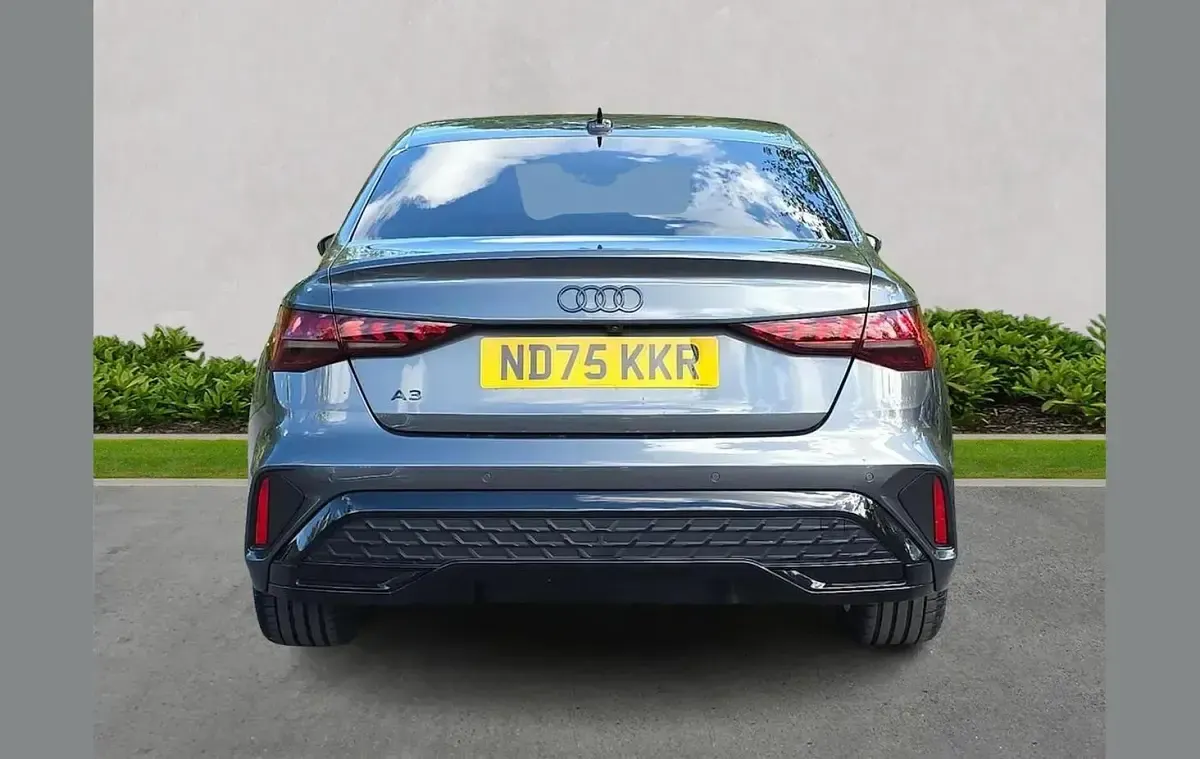 Used Audi A3 Black Edition 150 HP (110 kW) 2025 Grey Sedan