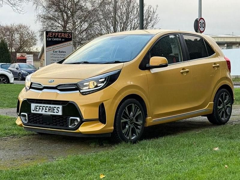 Used Kia Picanto GT-Line 66 HP (48 kW) 2021 Yellow Hatchback