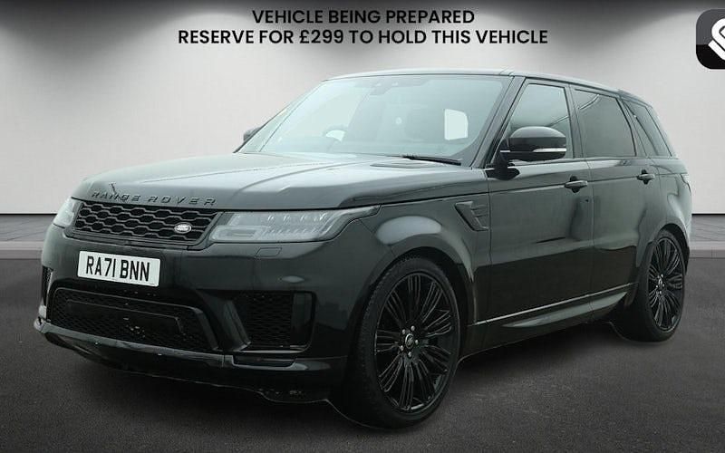 Used Land Rover Range Rover Sport HSE Dynamic 300 HP (220 kW) 2021 Santorini black SUV