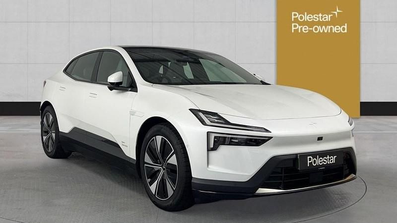 White New 2025 Polestar 4 Plus SUV | £47,990 (Super price) - Image 1/4