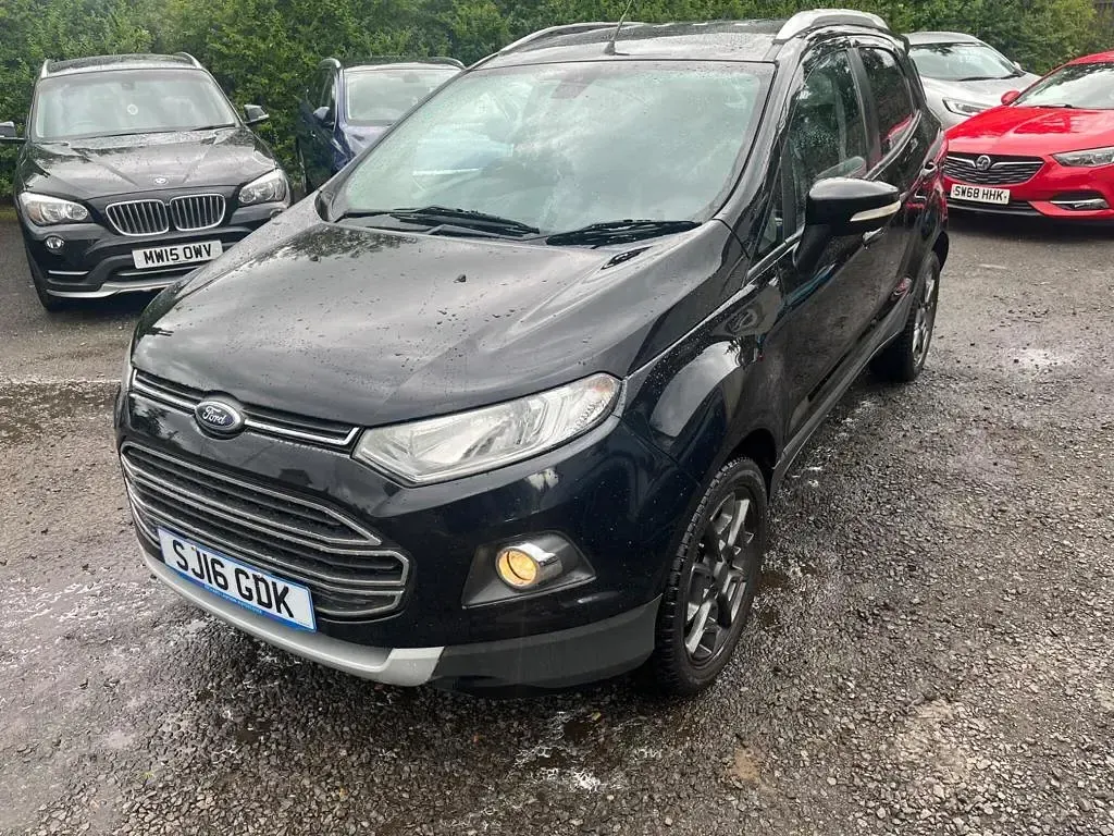 Used Ford Ecosport Titanium 95 HP (69 kW) 2016 Black SUV