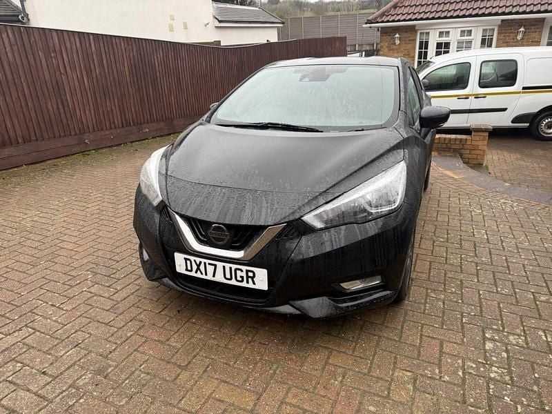Black Used 2017 Nissan Micra N-Connecta Hatchback | £3,250 (Good price) - Image 1/4