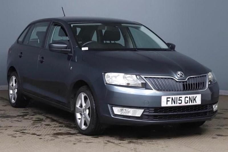 Used Skoda Rapid SE 105 HP (77 kW) 2015 Grey Hatchback