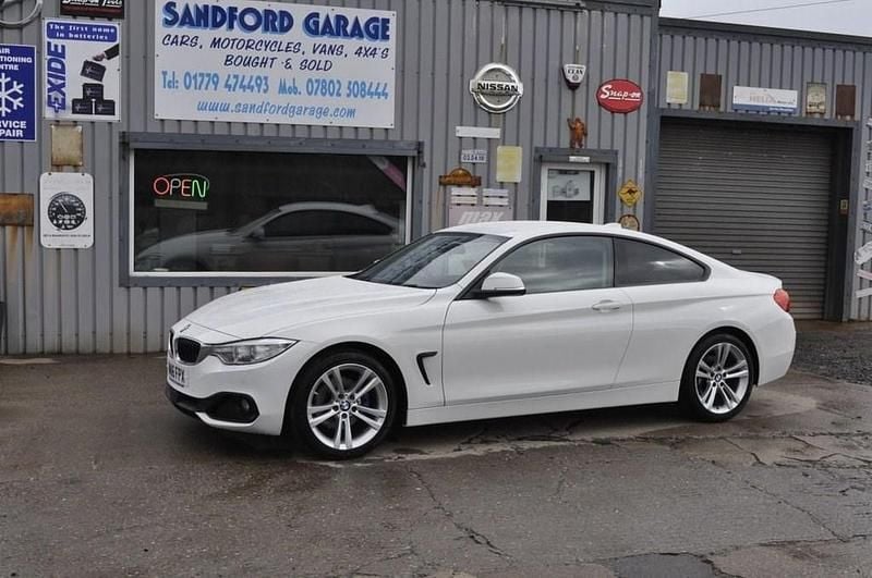 Used BMW 420 Sport Line 190 HP (139 kW) 2016 White Coupe