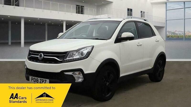 Used Ssangyong (KGM) Korando 2018 White Estate