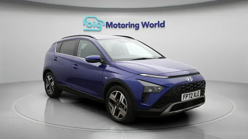 Usado Hyundai Bayon Premium 100 HP (73 kW) 2022 Azul SUV