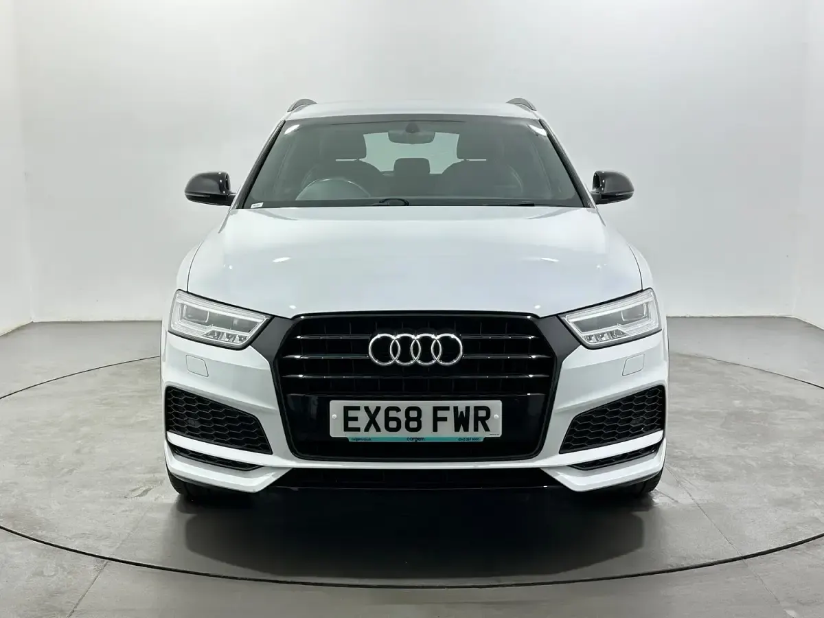 Used Audi Q3 Black Edition 150 HP (110 kW) 2018 White SUV