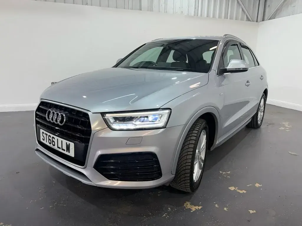 Used Audi Q3 S-Line 150 HP (110 kW) 2016 Silver SUV