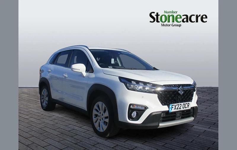 White Used 2022 Suzuki SX4 S-Cross SUV | £13,995 (Fair price) - Image 1/4