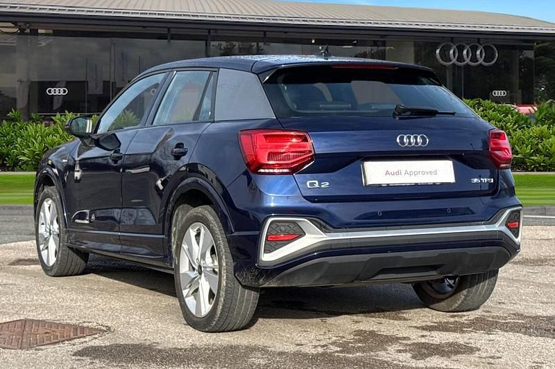 Used Audi Q2 S-Line 150 HP (110 kW) 2023 Blue SUV