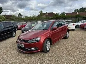 Used VW Polo 2017 Red Hatchback
