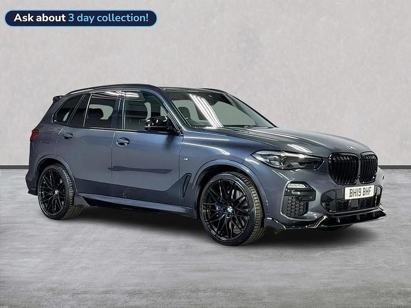 Grey Used 2019 BMW X5 M Sport SUV | £31,999 (Fair price) - Image 1/4