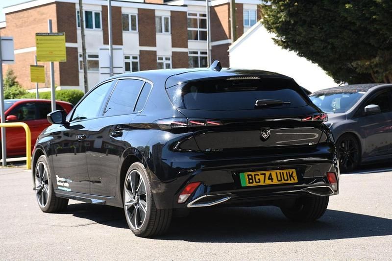 Used Peugeot e-308 GT 113 kW (154 HP) 2024 Black Hatchback