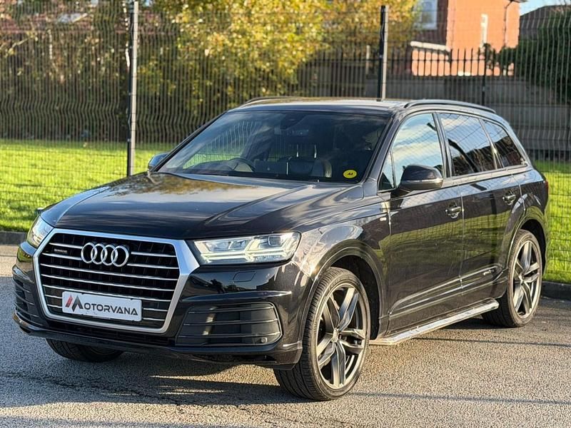 Used Audi Q7 S-Line 272 HP (200 kW) 2015 Black SUV