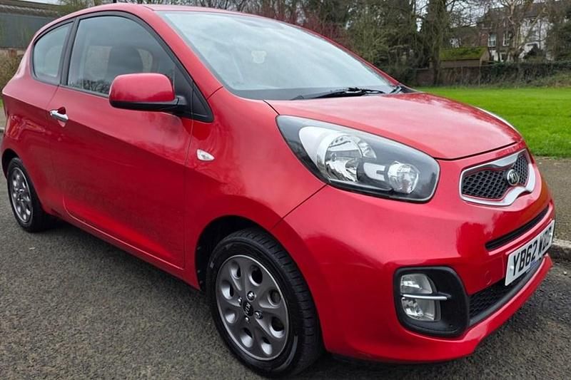 Used Kia Picanto City 68 HP (50 kW) 2013 Red Hatchback