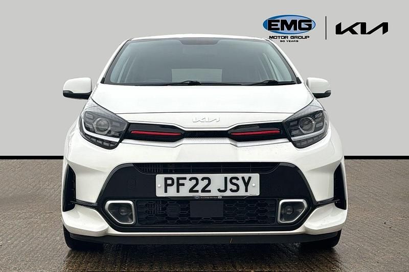Used Kia Picanto GT-Line 99 HP (72 kW) 2022 White Hatchback