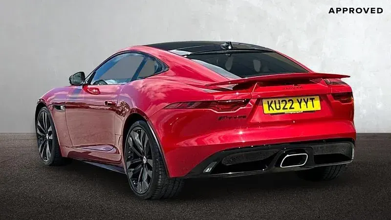 Used Jaguar F-Type R-Dynamic 300 HP (220 kW) 2022 Red Coupe