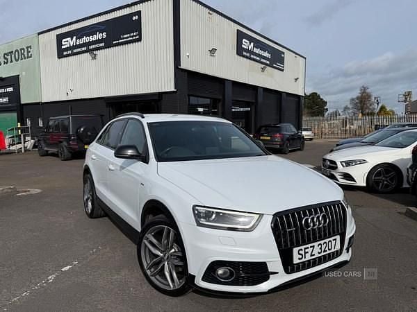 Used Audi Q3 S-Line 177 HP (130 kW) 2014 White SUV