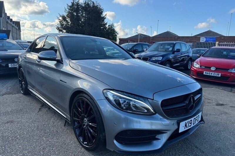Silver Used 2015 Mercedes C250 AMG Line Premium Sedan | £11,995 (Expensive) - Image 1/1