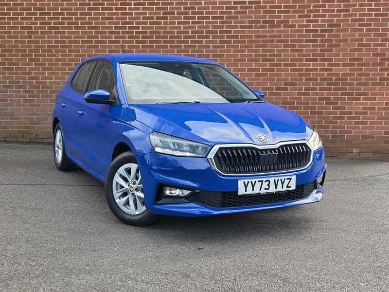 Used Skoda Fabia Comfort 59 HP (43 kW) 2024 Blue Hatchback