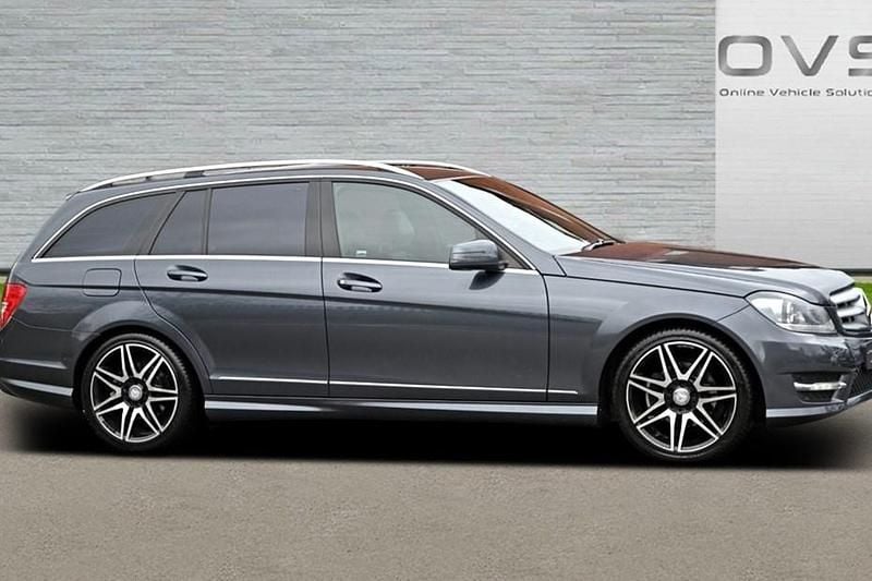 Used Mercedes C250 AMG 204 HP (150 kW) 2013 Grey Estate