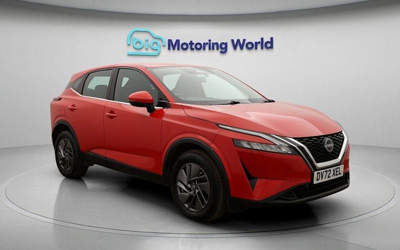 Used Nissan Qashqai Acenta Premium 158 HP (116 kW) 2022 Red SUV