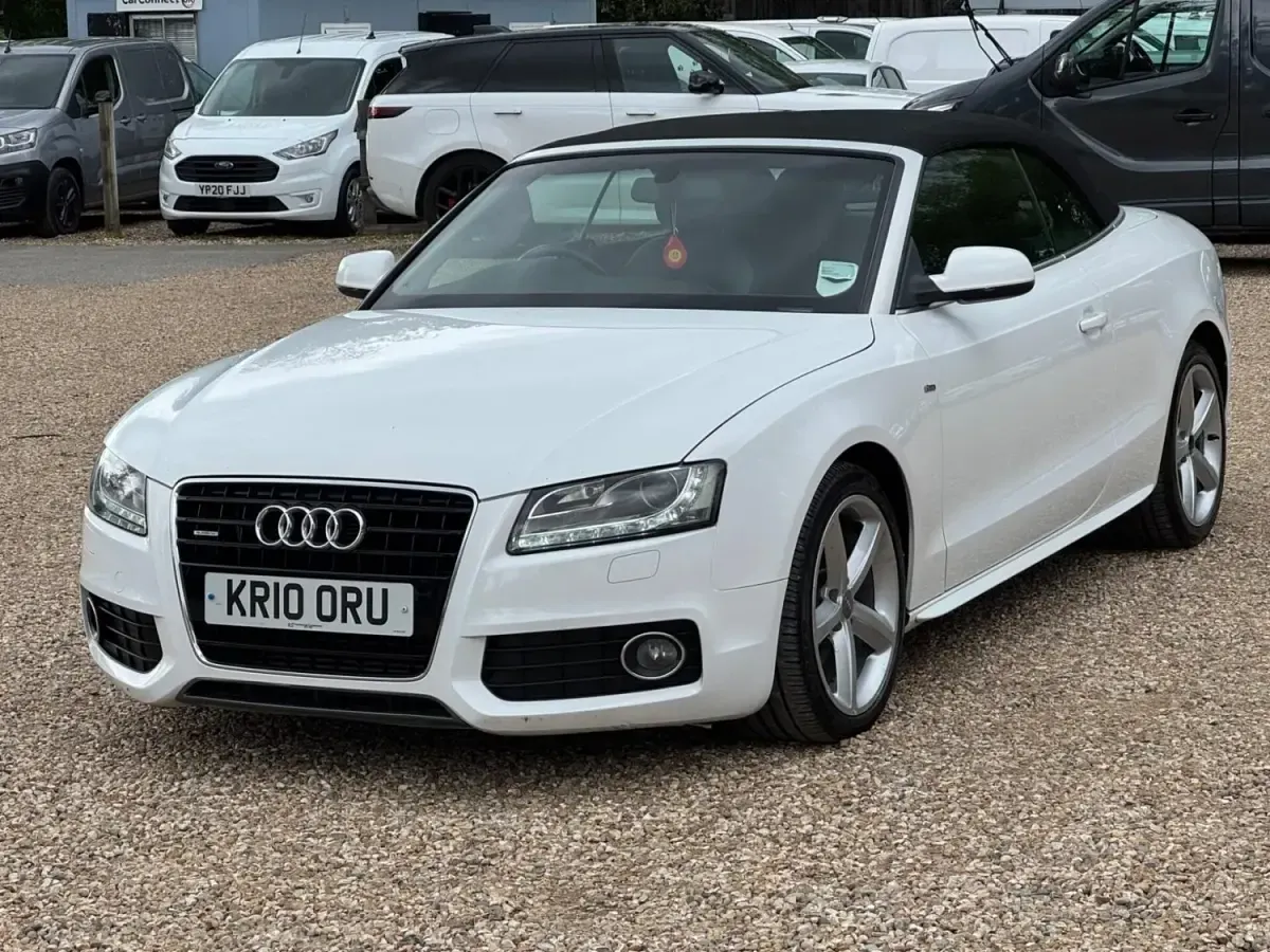 Usado Audi A5 Cabriolet S-Line 2010 Branco Cabrios