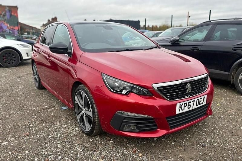 Red Used 2017 Peugeot 308 GT-line Hatchback | £4,995 (Fair price) - Image 1/1