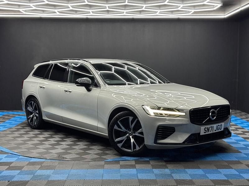Gold Used 2021 Volvo V60 R-Design Estate | £13,990 (Good price) - Image 1/4