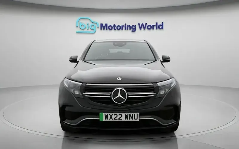 Used Mercedes EQC400 AMG line 300 kW (408 HP) 2022 Black SUV