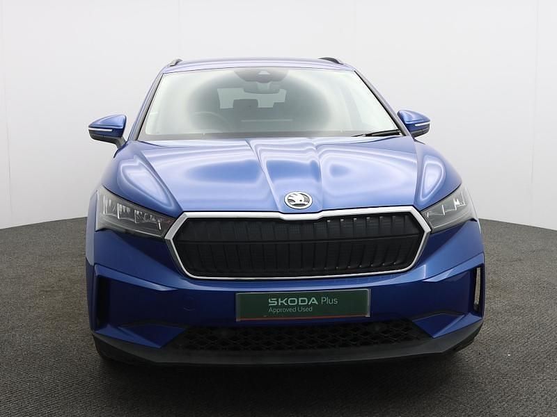 Used Skoda Enyaq iV ecoSuite 131 kW (179 HP) 2022 Blue SUV