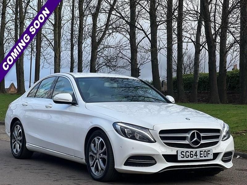 White Used 2015 Mercedes C250 Sport Sedan | £15,995 (A bit pricey) - Image 1/4