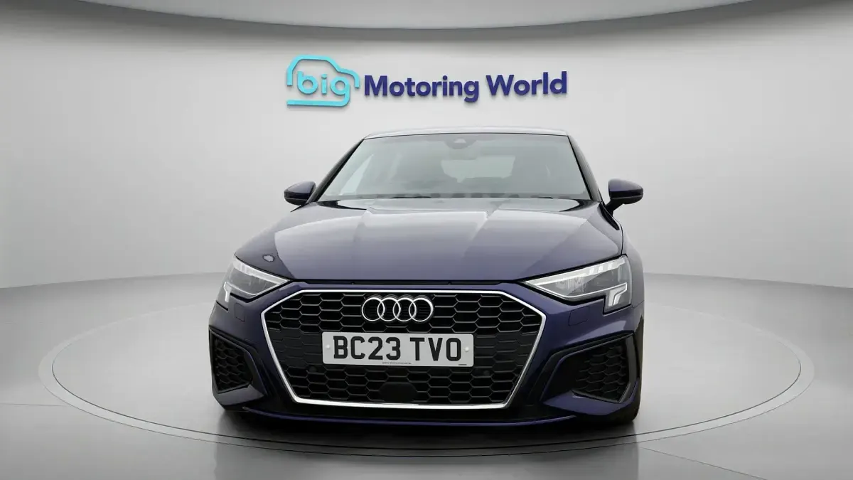 Used Audi A3 S-Line 148 HP (108 kW) 2023 Blue Sedan