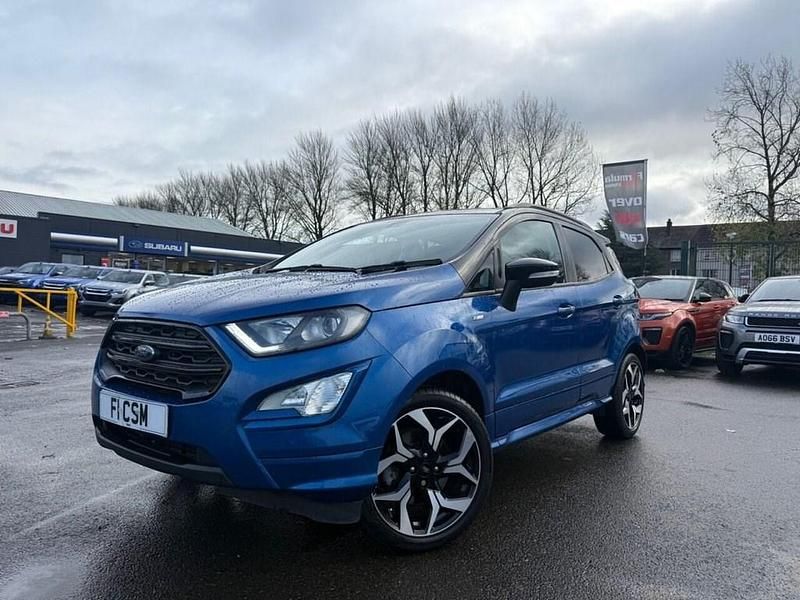 Used Ford Ecosport ST-Line 125 HP (91 kW) 2018 Blue SUV