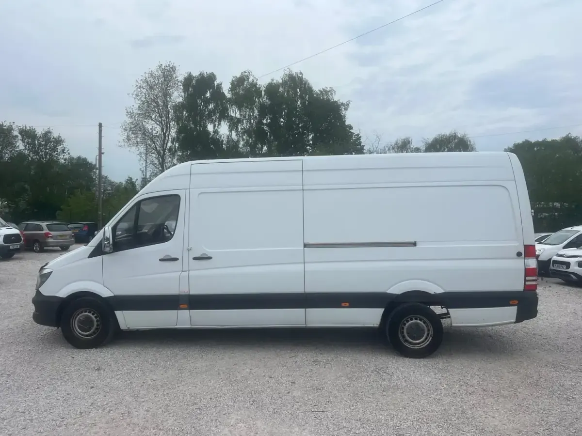 Begagnad Mercedes Sprinter 2016 Vit Van