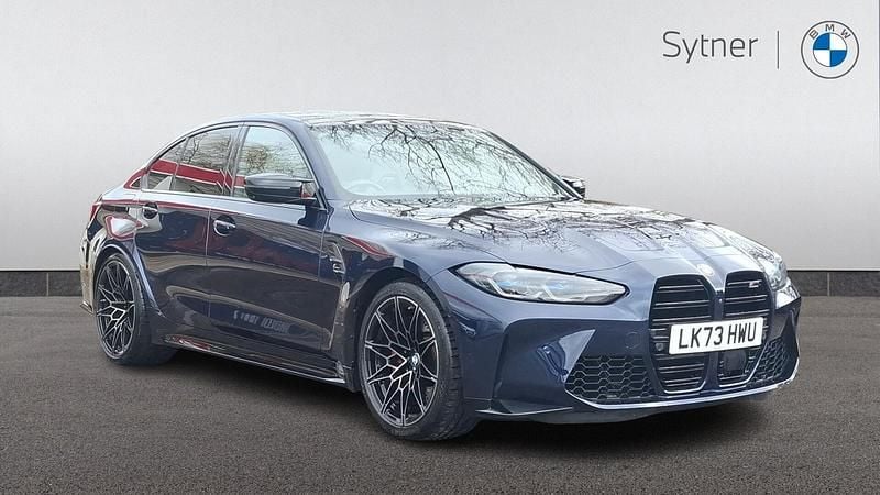 Used BMW M3 Competition Edition 503 HP (369 kW) 2023 Blue Sedan