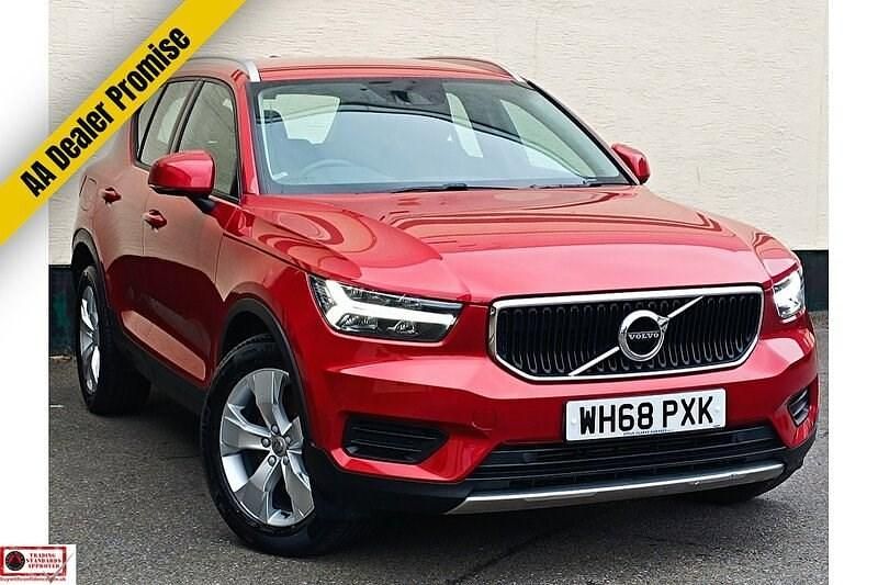 Fusion red Used 2019 Volvo XC40 Momentum SUV | £14,750 (Fair price) - Image 1/3