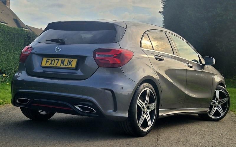 Used Mercedes A250 Premium 218 HP (160 kW) 2017 Grey Hatchback