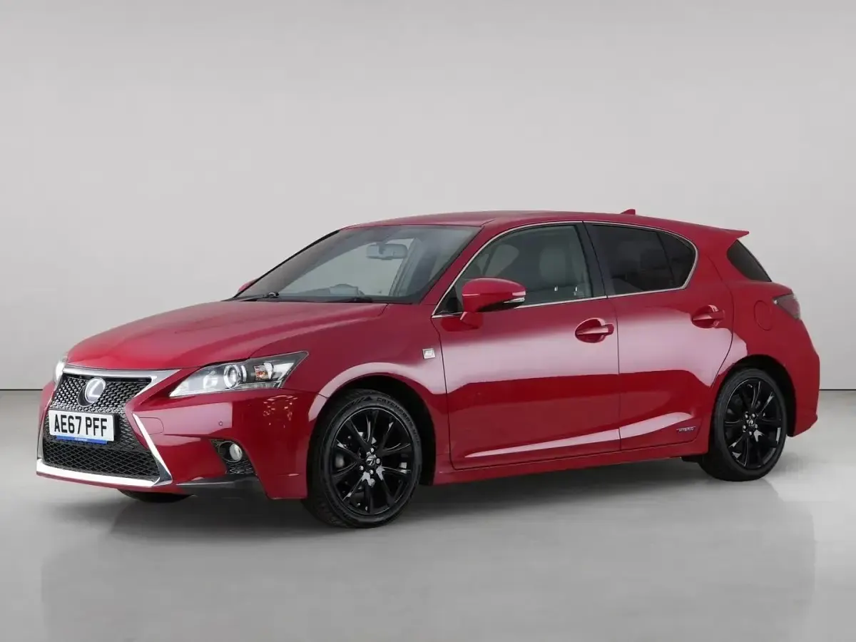 Used Lexus CT200h Sport Line 2017 Red Hatchback