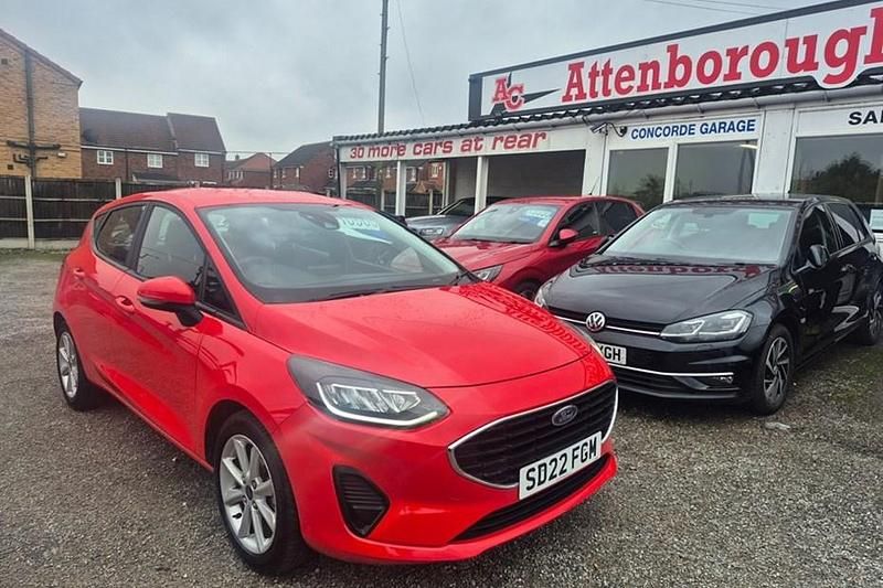 Used Ford Fiesta Trend 2022 Red Hatchback
