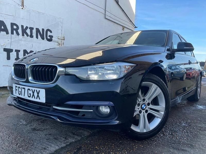 Used BMW 320 Sport Line 2017 Black Sedan