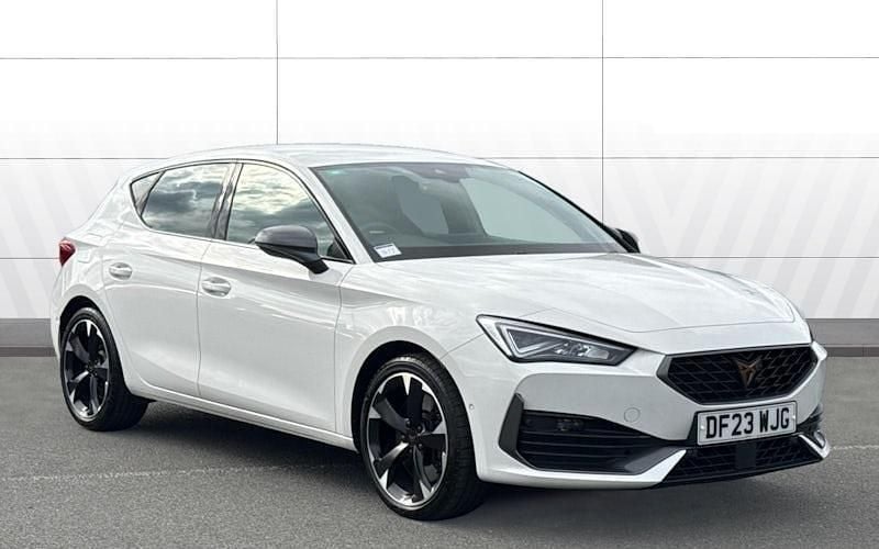 White Used 2023 Cupra Leon VZ1 Hatchback | £24,196 (Fair price) - Image 1/4