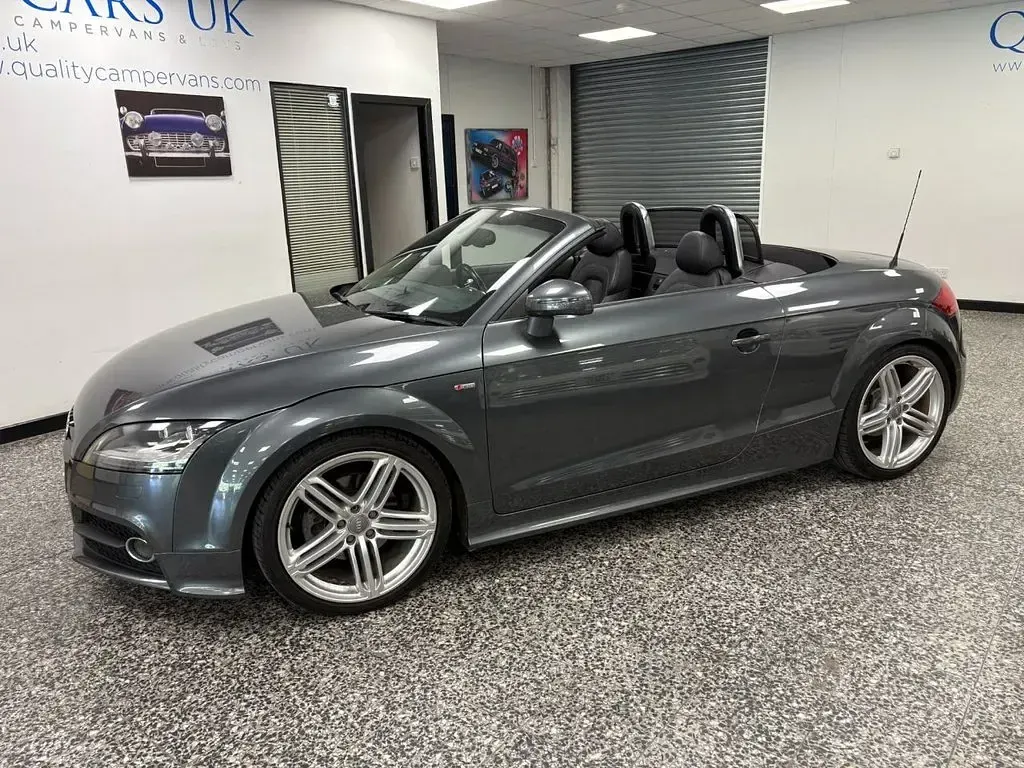 Used Audi TT Roadster S-Line 160 HP (117 kW) 2012 Grey Cabriolet
