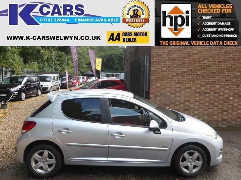 Silver Used 2012 Peugeot 207 Sportium Hatchback | £4,495 (Fair price) - Image 1/3